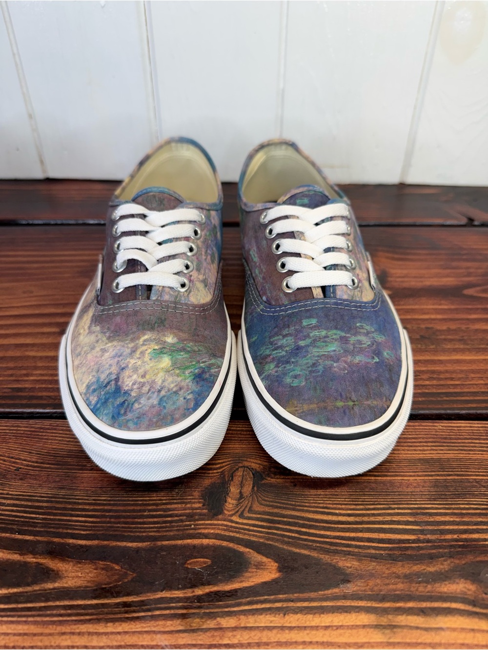 MoMA x Vans Authentic Claude Monet Water Lilies Sneakers Women’s 9.5